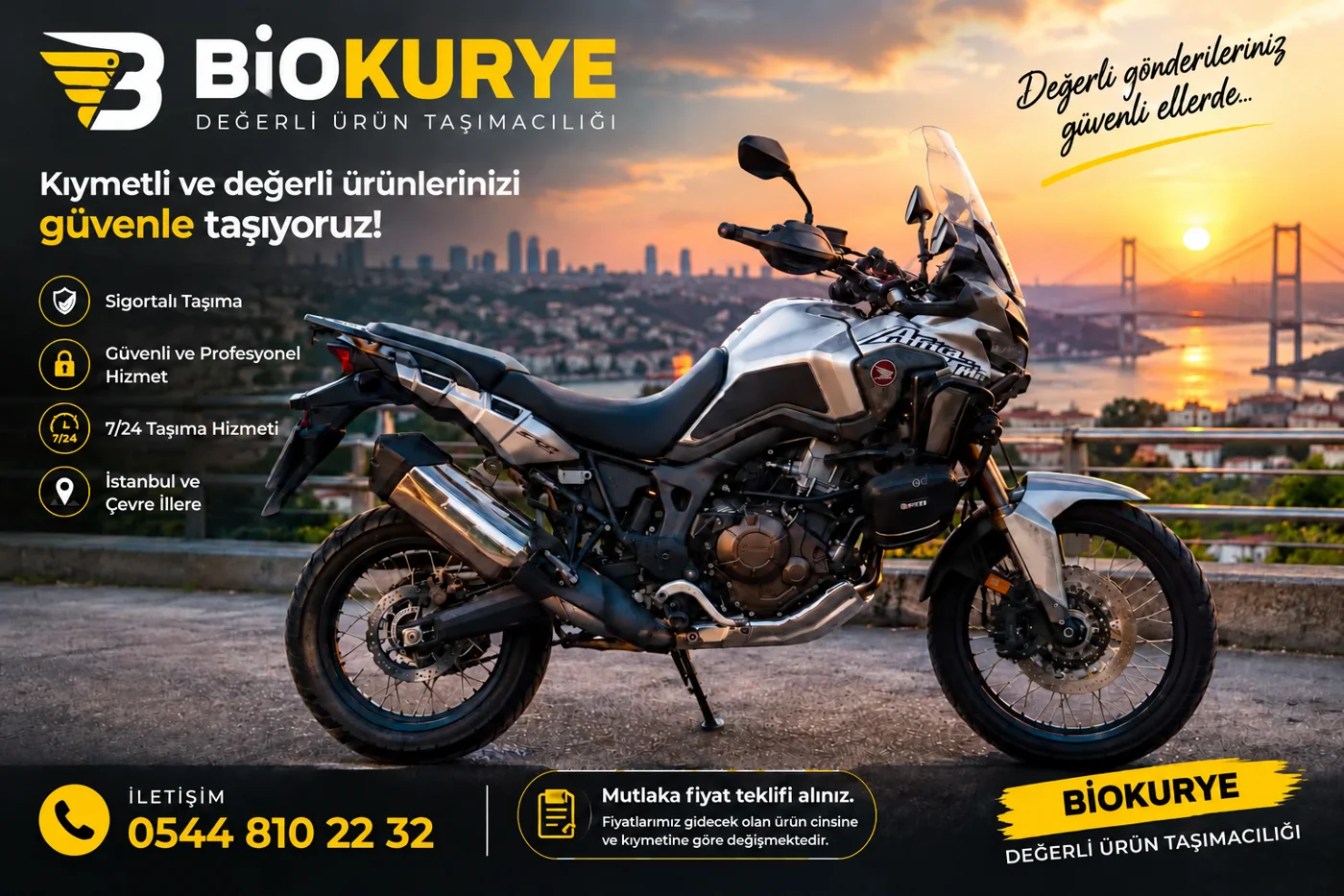 Değerli Ürün Taşımacılığı — Bio Kurye